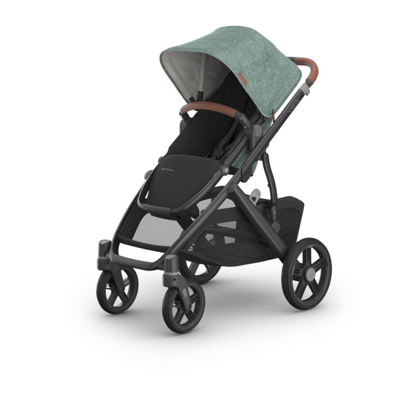 UPPAbaby ® Vista V3 Gwen Green Melange Foldable Convertible Baby Stroller - image 2 of 12