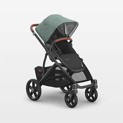 UPPAbaby ® Vista V3 Gwen Green Melange Foldable Convertible Baby Stroller