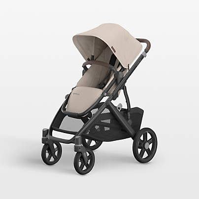 UPPAbaby ® Vista V3 Ada Sandstone Melange Foldable Convertible Baby Stroller