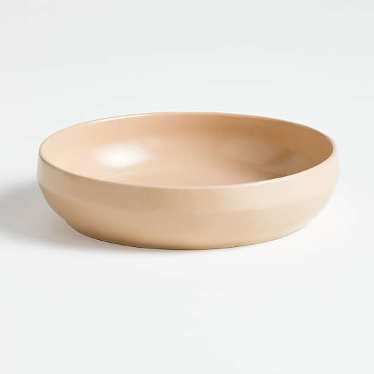 Visto Blush Stoneware Low Bowl