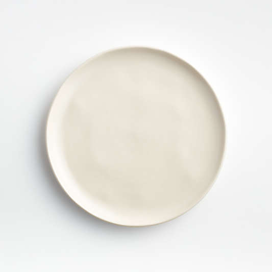 Visto Cream Stoneware Salad Plate