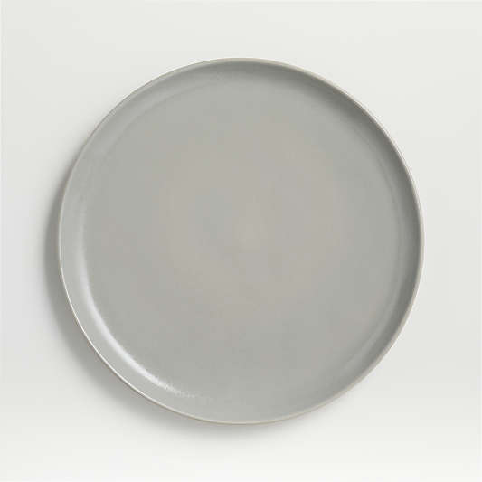 Visto Grey Stoneware Dinner Plate