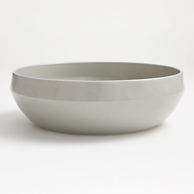 View Visto Grey Stoneware Serving Bowl details