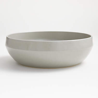 Grey discount serving bowl