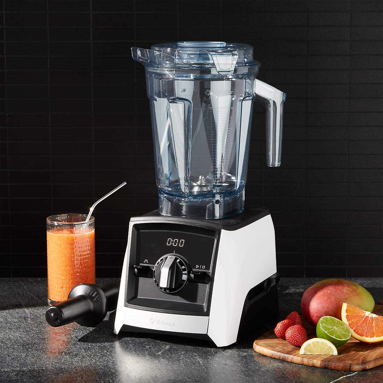 Vitamix Ascent A2300 BPAFree White Blender + Reviews Crate & Barrel