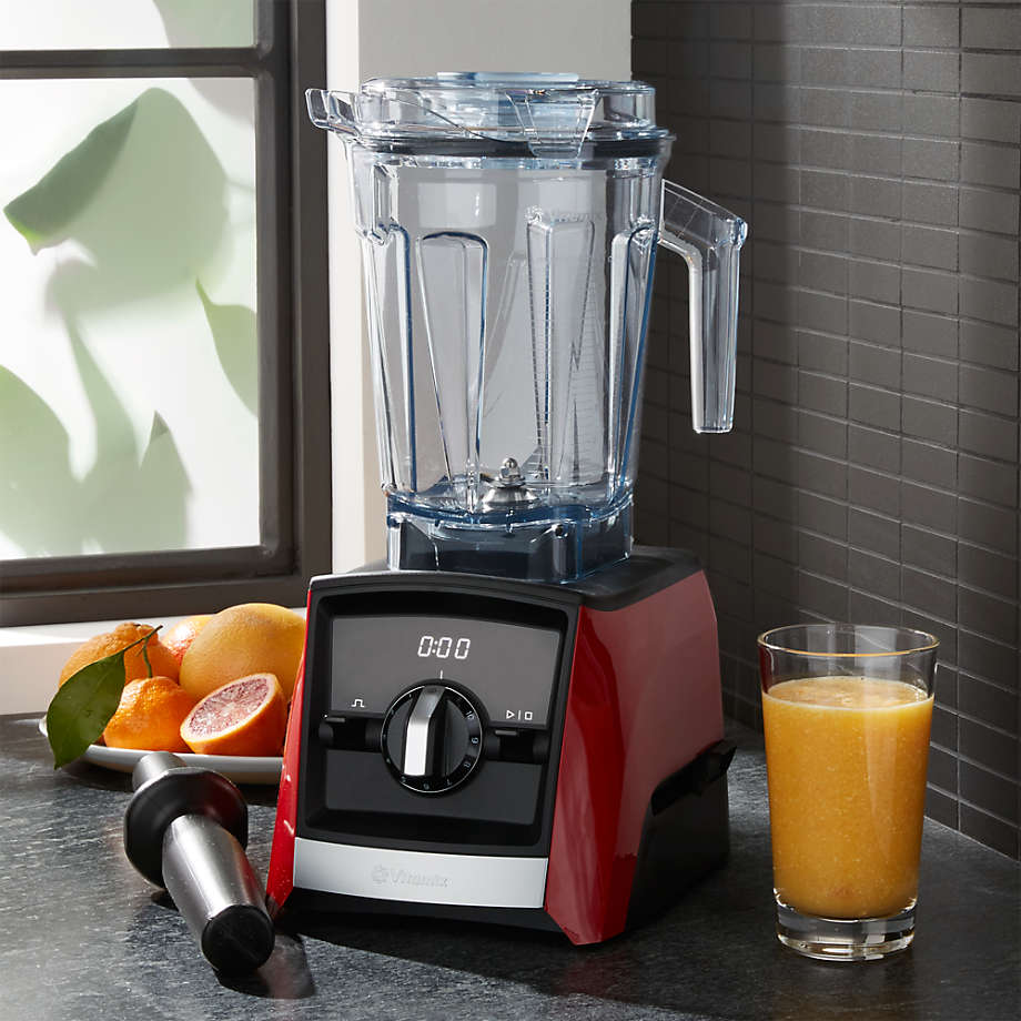 Vitamix Ascent A2500 BPAFree Red Blender Crate & Barrel