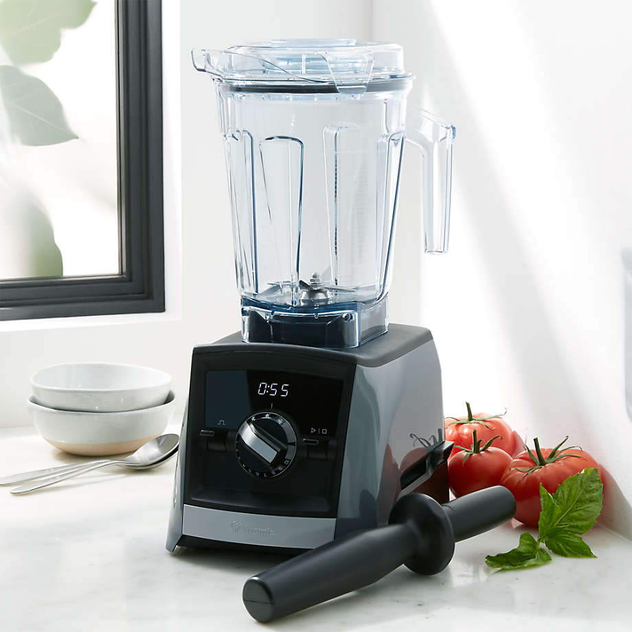 Vitamix Ascent A2500 BPAFree Slate Grey Blender + Reviews Crate & Barrel