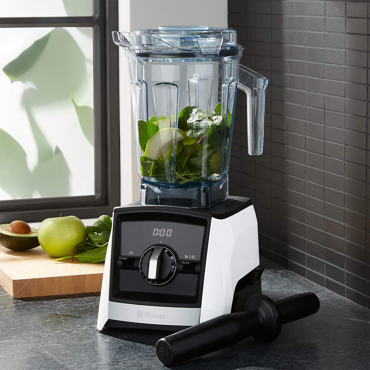 Vitamix Ascent A2500 White Blender + Reviews Crate & Barrel