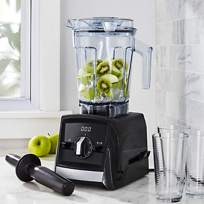 Vitamix A2500 BPA-Free Black Blender with Food Processor