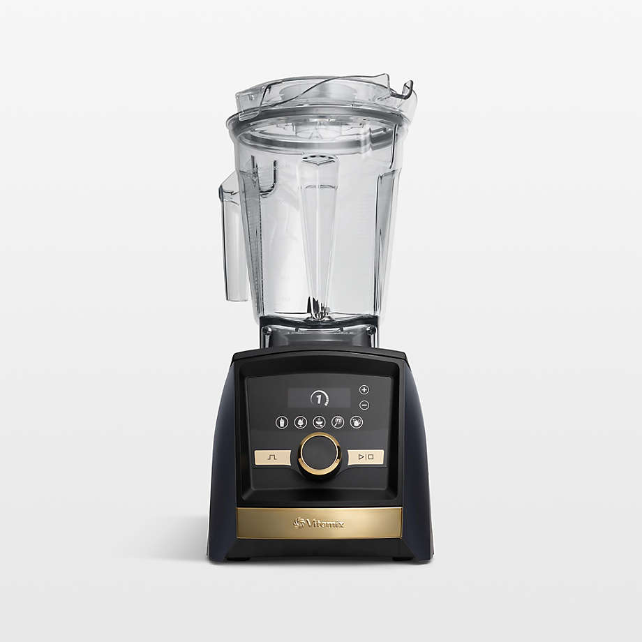 Vitamix Ascent A3500 Gold Label Matte Navy Blue Blender + Reviews Crate & Barrel