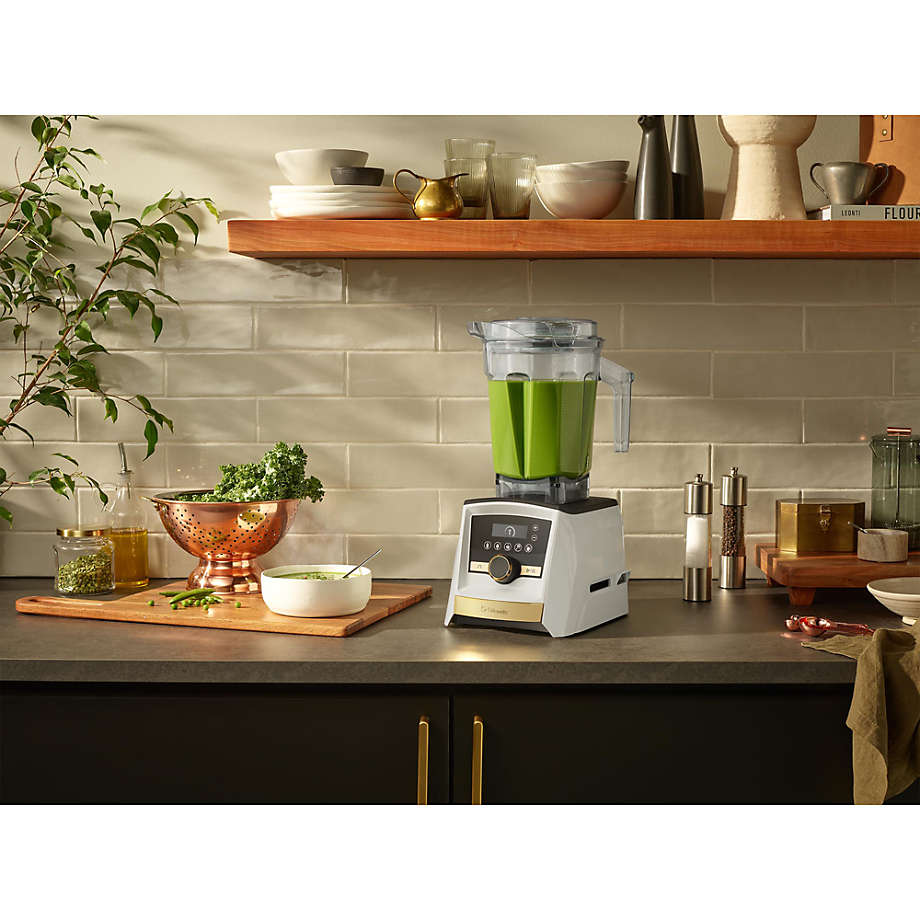 Vitamix Ascent A3500 Gold Label White Blender + Reviews | Crate 