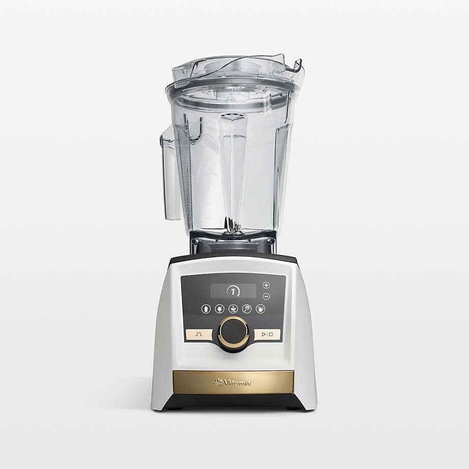 Vitamix Ascent A3500 Gold Label White Blender + Reviews Crate & Barrel