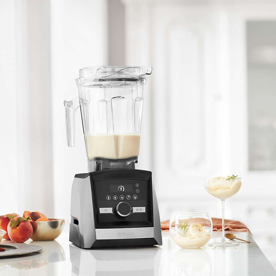 Vitamix Ascent A3500 BPA-Free Brushed Stainless Steel Blender + 