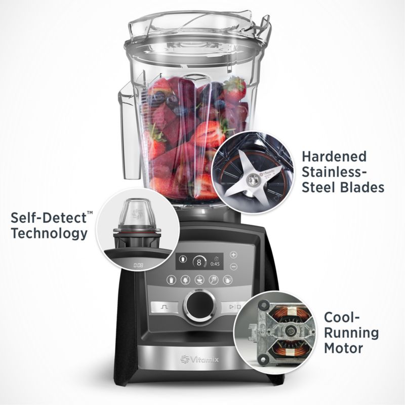 Vitamix ® Ascent A3500 Brushed Stainless Steel Blender - image 12 of 12