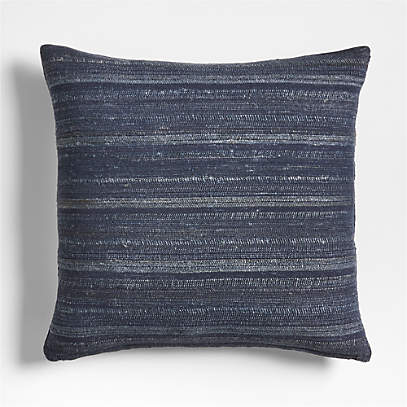 Navy textured throw discount pillow