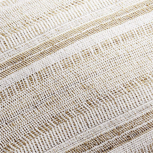 Vittoria Silk Blend Textured 24"x16" Calm Beige Throw Pillow