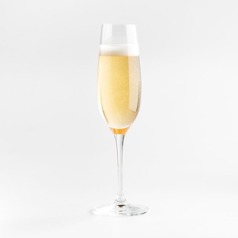 Aspen Champagne Glass Flute + Reviews | Crate & Barrel