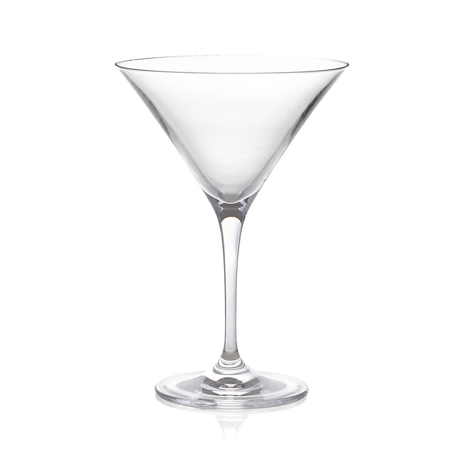 Aspen Martini Glasses, Set of 8 + Reviews | Crate & Barrel