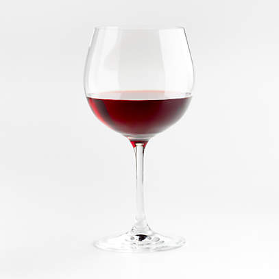 Wine Glasses 20oz,Black Stem Red Wine Glasses Set of 6,Clear Wide Bowl  Burgundy Stemware for Home Bar,Anniversary,Wedding,Event