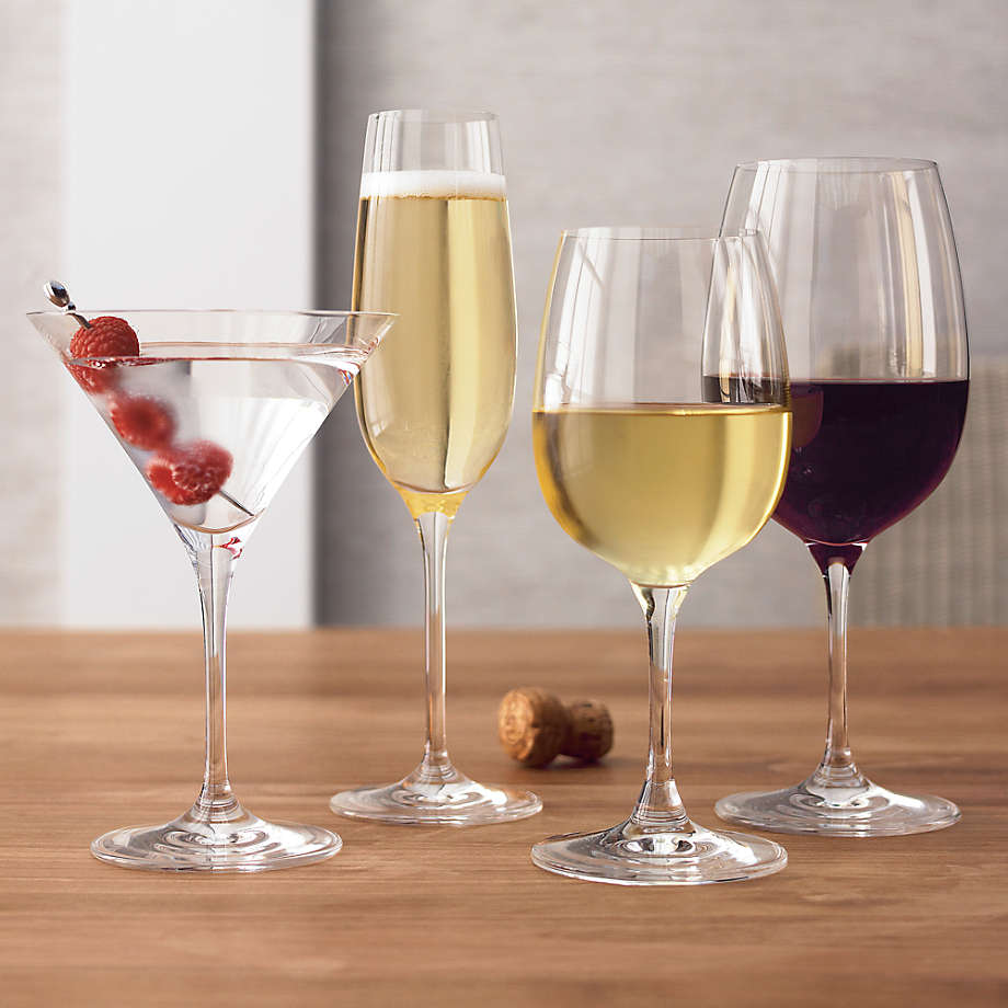 Aspen Red Wine Glasses, Set of 8 + Reviews, Crate & Barrel