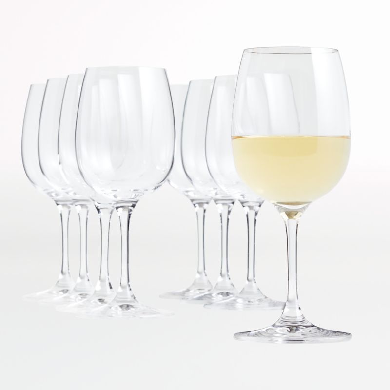 Aspen All-Purpose Big Wine Glasses, Set of 8 + Reviews, Crate & Barrel