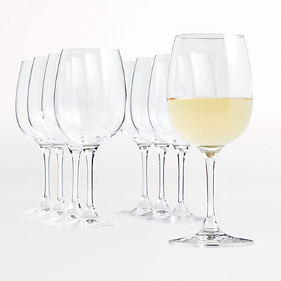 View Aspen 13-Oz. White Wine Glasses, Set of 8 details
