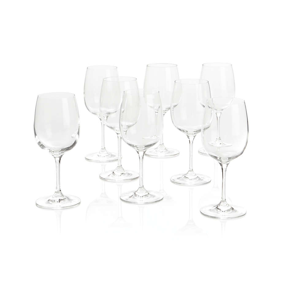 Aspen Red Wine Glasses, Set of 8 + Reviews, Crate & Barrel