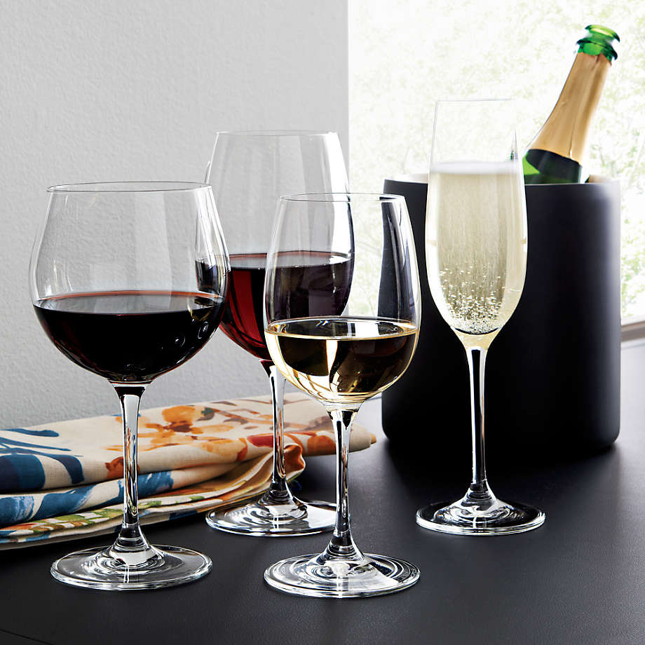 Aspen All-Purpose Big Wine Glasses, Set of 8 + Reviews, Crate & Barrel