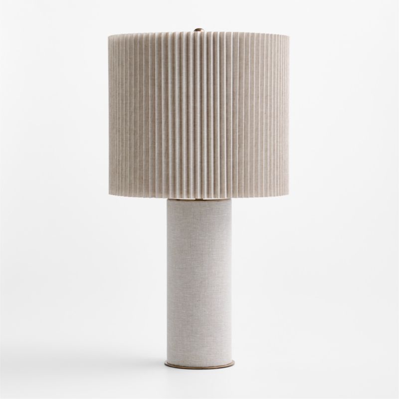 Vale Fabric Table Lamp with Fabric Shade 24" - image 4 of 6