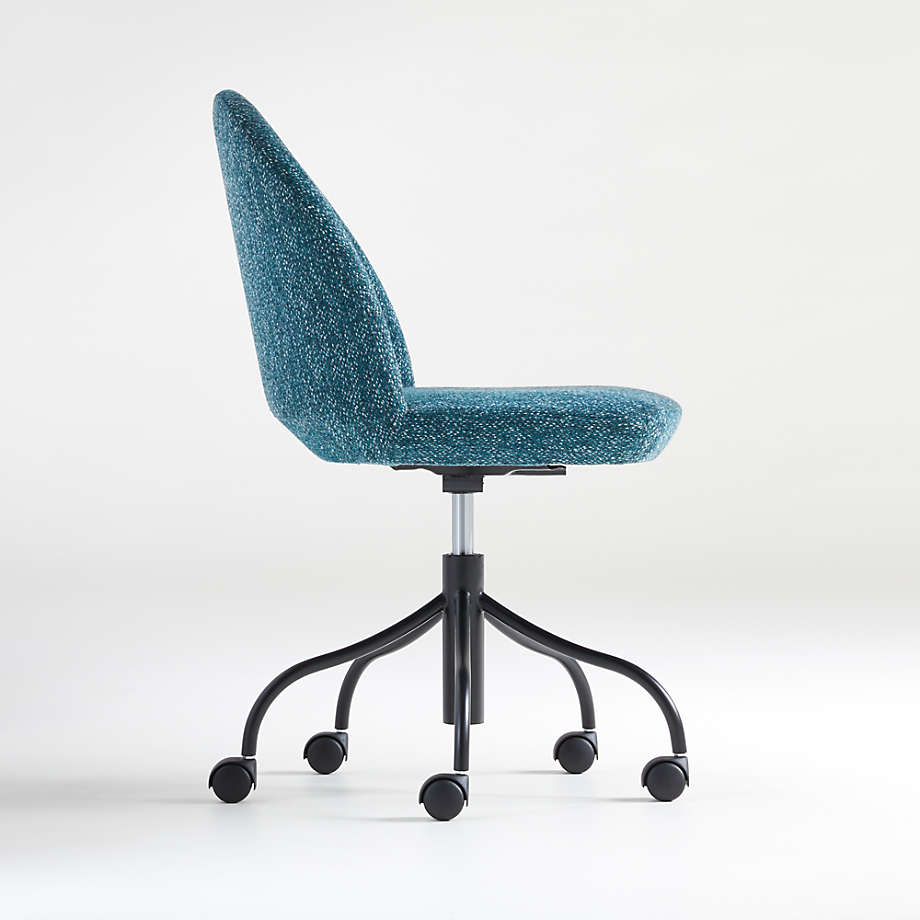 Vliegen Teal Office Chair Reviews Crate And Barrel