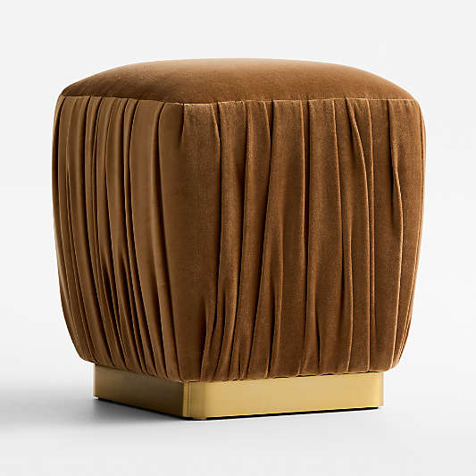Velvet Goodbye Ottoman by Laura Harrier and Tiffany Howell