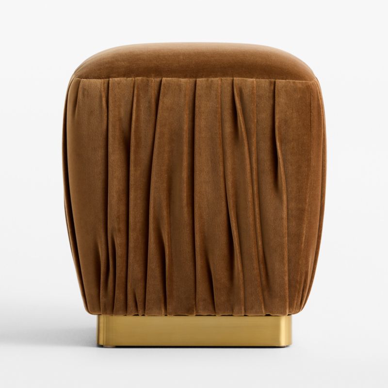 Velvet Goodbye Ottoman by Laura Harrier and Tiffany Howell - image 3 of 5