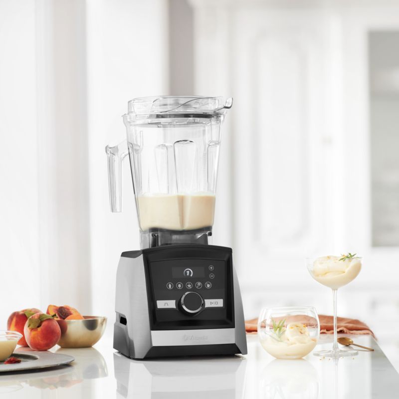 Vitamix ® A3500 Series Brushed Stainless Steel Blender with Food Processor Attachment - image 2 of 10