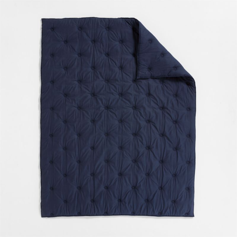 Organic Cotton Voile Deep Indigo Twin/Twin XL Comforter - image 4 of 5