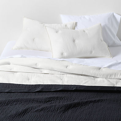View Organic Cotton Voile Pampas Ivory Full/Queen Comforter details