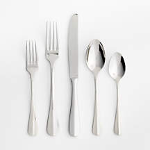 Voletta Mirror 5-Piece Flatware Place Setting + Reviews | Crate