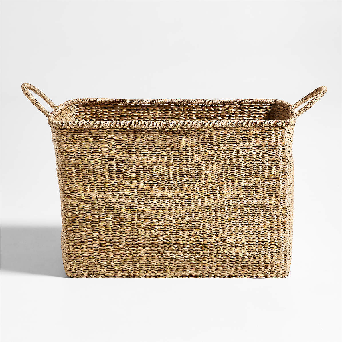 Round Lined Manufactured Wood Basket August Grove® Size: 7 H x 12 W x 12  D - Yahoo Shopping