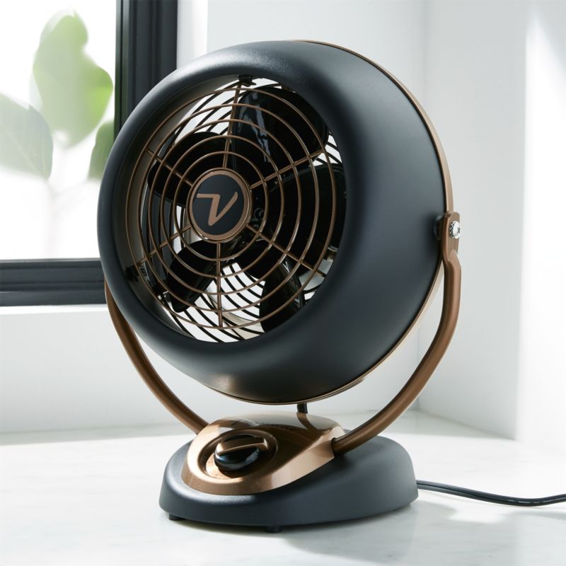 Vornado 2024 VFAN Alchemy Vintage Fan, Gunmetal