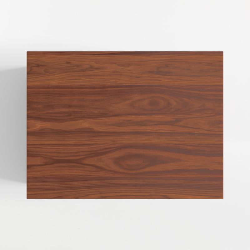 Vernon Walnut Wood 24" Rectangular End Table with Drawer - image 3 of 6