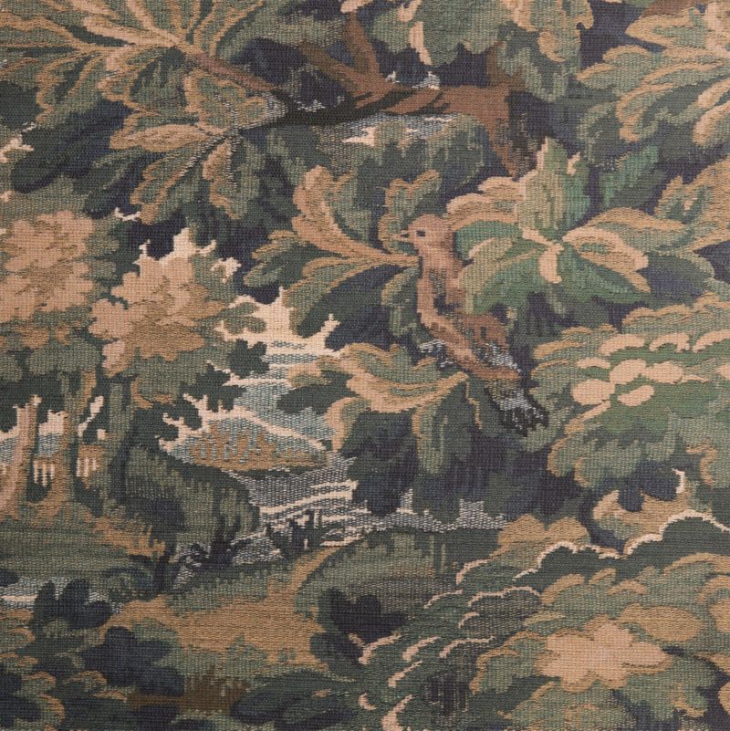 Vivaldi Green Scene Woven Forest Wallpaper - image 4 of 5