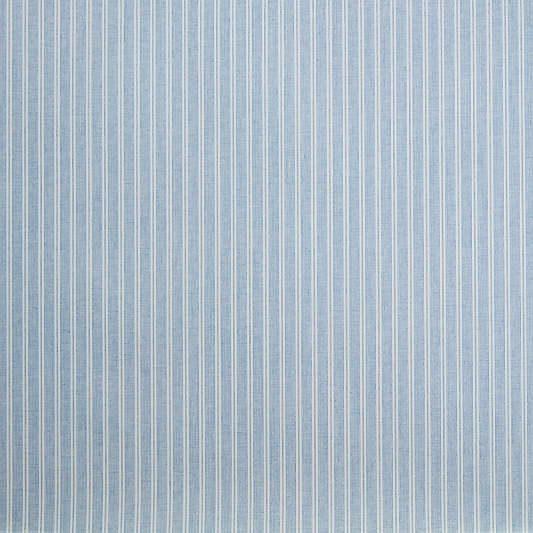 Vivienne Blue Ticking Stripe Wallpaper