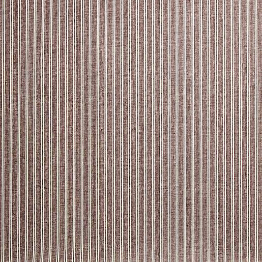 Vivienne Oxblood Ticking Stripe Wallpaper