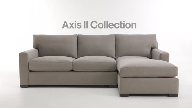 Play Axis 2-Piece Sectional Sofa with Chaise Lounge - video 2 of 2