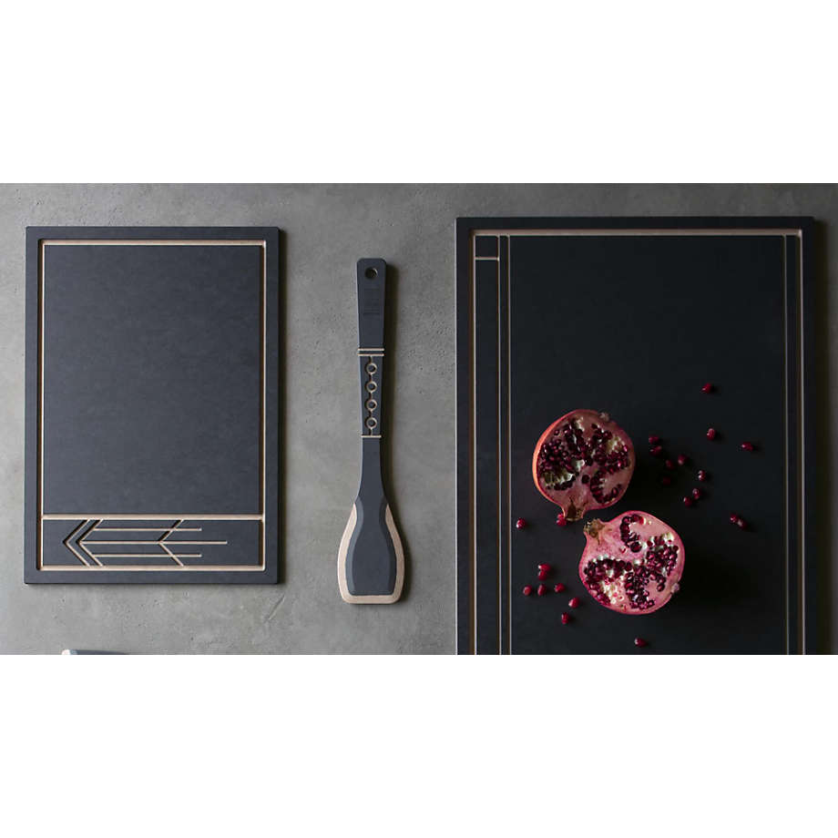 Crate&Barrel Epicurean ® Modern Black Paper Composite Cutting