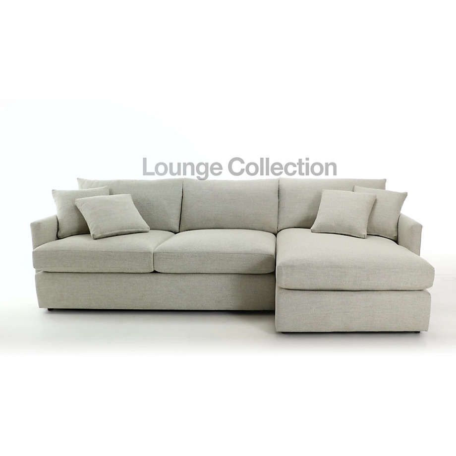 Crate and barrel store lounge ii sectional