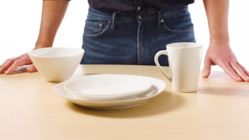 Play Marin White Salad Plates, Set of 8 - video 1 of 1