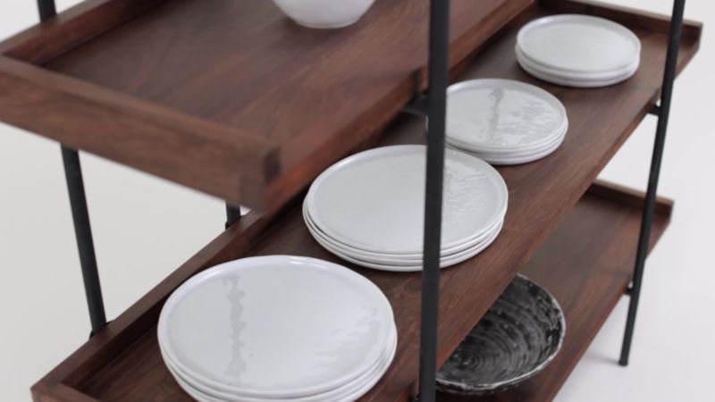 Play Beckett Grey Wash 5-High Bookshelf - video 1 of 1
