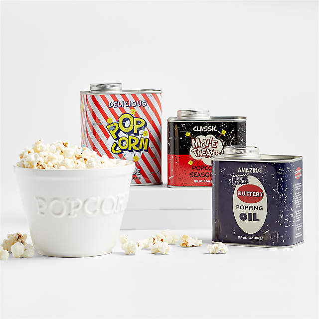 Wabash Valley Farms Butter Lovin Movie Night 4-pc. Popcorn, One Size , Silver