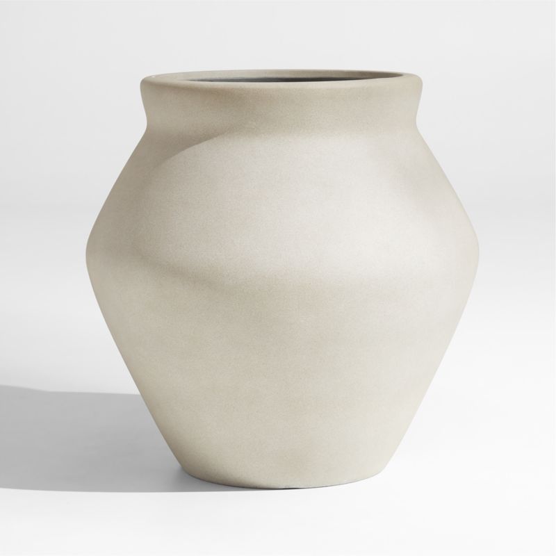 Wabi Medium Sand Fiberstone Planter by Leanne Ford - image 0 of 14