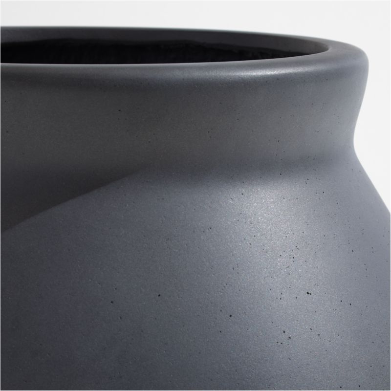 Wabi Small Slate Fiberstone Planter by Leanne Ford - image 4 of 6